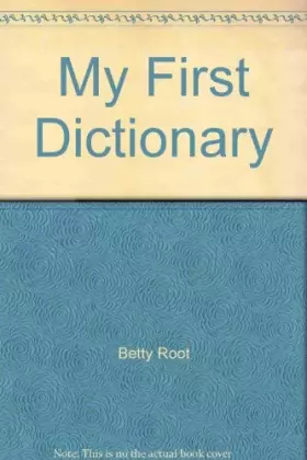 Couverture du produit · My First Dictionary