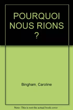 Couverture du produit · Pourquoi nous rions
