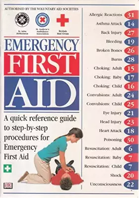 Couverture du produit · The First Aid Manual