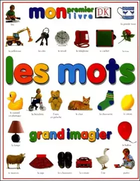 Couverture du produit · Mon premier livre des mots