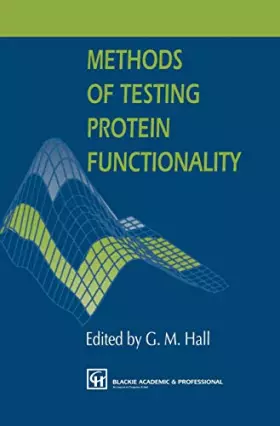 Couverture du produit · Methods of Testing Protein Functionality