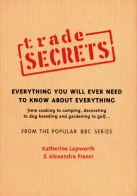 Couverture du produit · Trade Secrets
