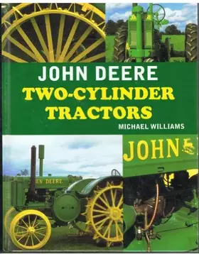 Couverture du produit · John Deere two-cylinder tractors