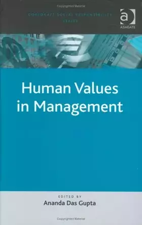 Couverture du produit · Human Values in Management (Corporate Social Responsibility)