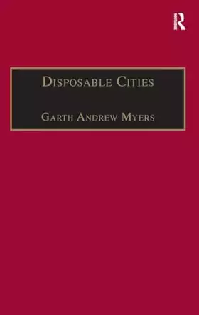Couverture du produit · Disposable Cities (Re-materialising Cultural Geography)