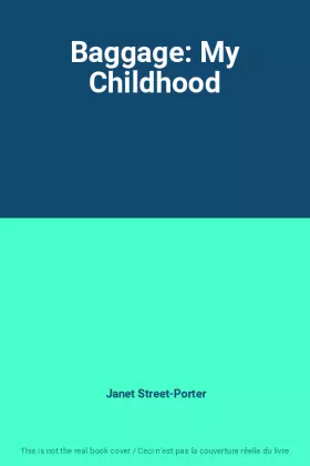 Couverture du produit · Baggage: My Childhood