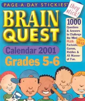 Couverture du produit · Brain Quest 2001 Calendar: Grades 5-6