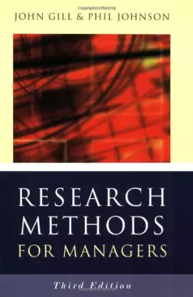 Couverture du produit · Research Methods for Managers