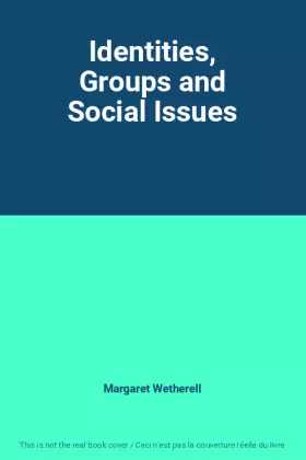 Couverture du produit · Identities, Groups and Social Issues
