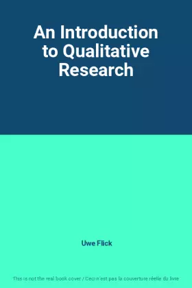 Couverture du produit · An Introduction to Qualitative Research