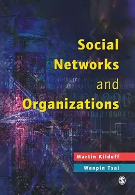 Couverture du produit · Social Networks and Organizations