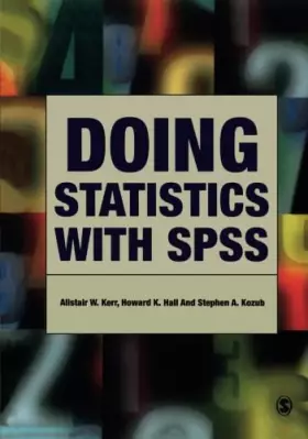 Couverture du produit · Doing Statistics With SPSS