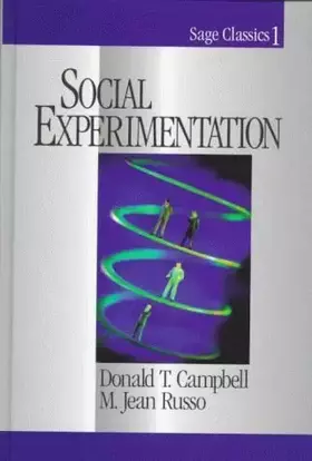 Couverture du produit · Social Experimentation (Sage Classics Series, V. 1)