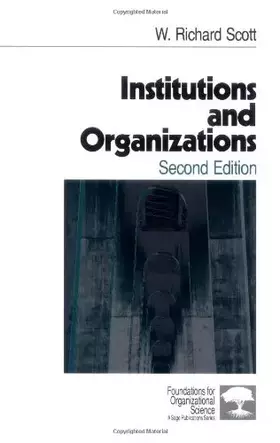 Couverture du produit · Institutions and Organizations