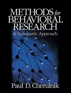 Couverture du produit · Methods for Behavioral Research: A Systematic Approach