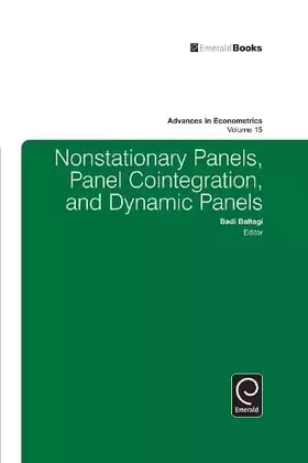 Couverture du produit · Nonstationary Panels, Panel Cointegration, and Dynamic Panels (15)