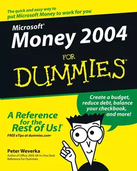 Couverture du produit · Microsoft Money 2004 For Dummies