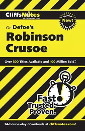 Couverture du produit · CliffsNotes on Defoe's Robinson Crusoe