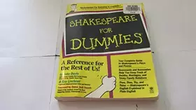 Couverture du produit · Shakespeare for Dummies (For Dummies Series)