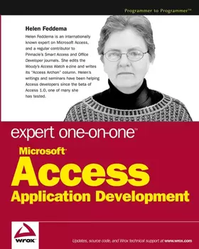 Couverture du produit · Expert One-on-One Microsoft Access Application Development