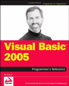 Couverture du produit · Visual Basic® 2005 Programmer′s Reference