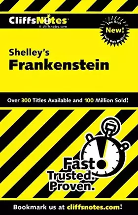 Couverture du produit · CliffsNotes on Shelley's Frankenstein (Cliffsnotes Literature Guides)