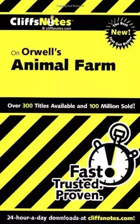 Couverture du produit · CliffsNotes on Orwell's Animal Farm