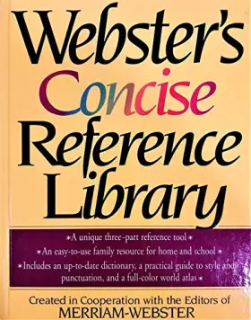 Couverture du produit · Webster's Concise Reference Guide