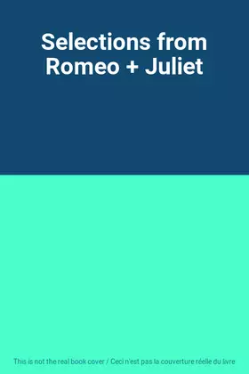 Couverture du produit · Selections from Romeo + Juliet