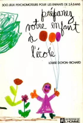 Couverture du produit · Préparez votre enfant à l'école