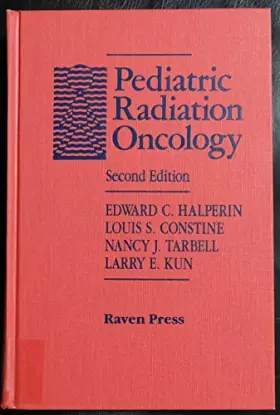 Couverture du produit · Pediatric Radiation Oncology