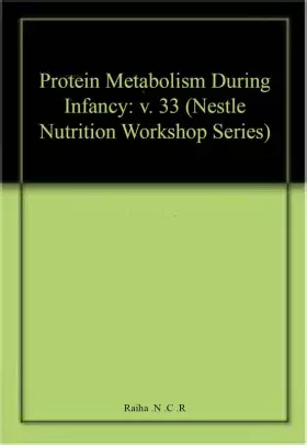 Couverture du produit · Protein Metabolism During Infancy