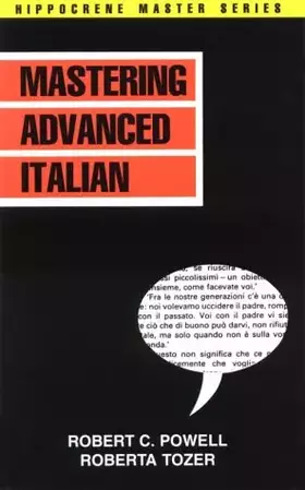 Couverture du produit · Mastering Advanced Italian (Hippocrene Master)