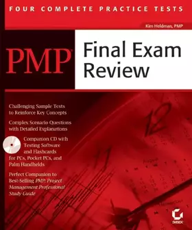 Couverture du produit · PMP Final Exam Review