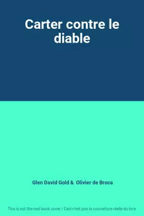 Couverture du produit · Carter contre le diable