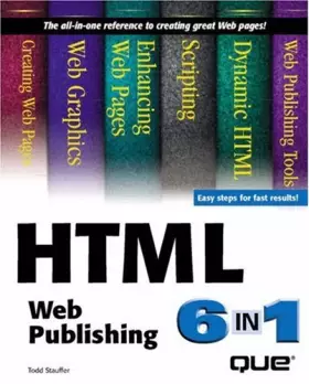 Couverture du produit · HTML Web Publishing 6-in-1