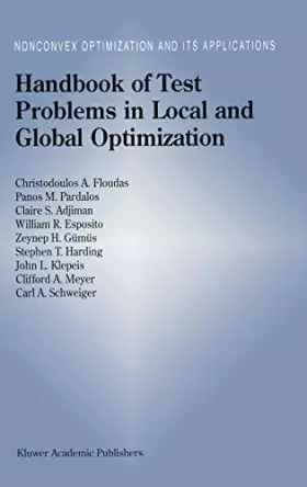 Couverture du produit · Handbook of Test Problems in Local and Global Optimization