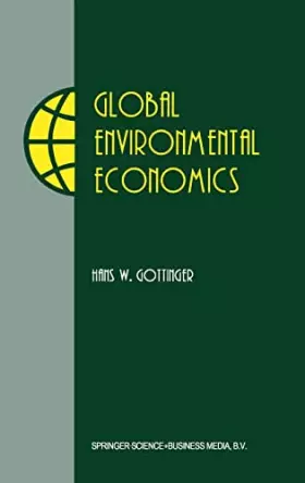 Couverture du produit · Global Environmental Economics