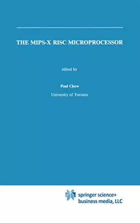 Couverture du produit · Mips-X Risc Microprocessor