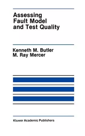 Couverture du produit · Assessing Fault Model and Test Quality
