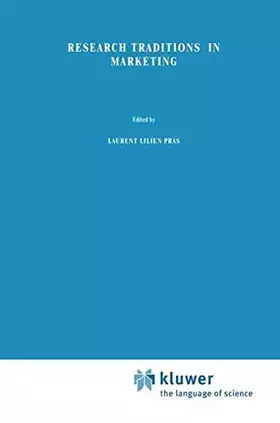 Couverture du produit · Research Traditions in Marketing