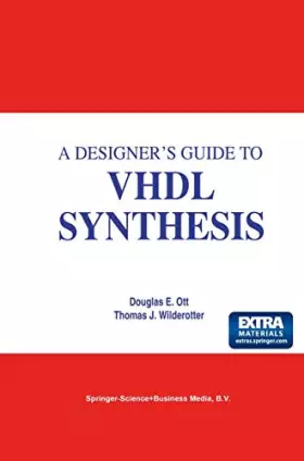 Couverture du produit · A Designer's Guide to VHDL Synthesis