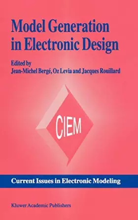 Couverture du produit · Model Generation in Electronic Design