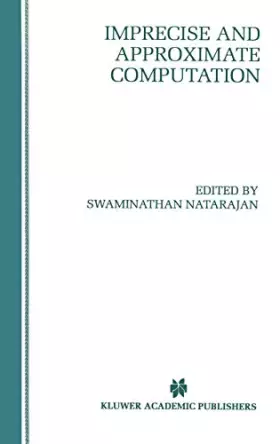 Couverture du produit · Imprecise and Approximate Computation
