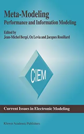 Couverture du produit · Meta-Modeling: Performance and Information Modeling
