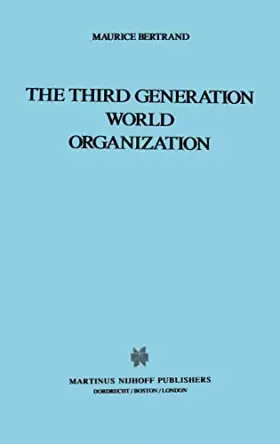 Couverture du produit · The Third Generation World Organization