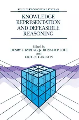 Couverture du produit · Knowledge Representation and Defeasible Reasoning