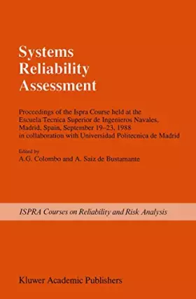 Couverture du produit · Systems Reliability Assessment
