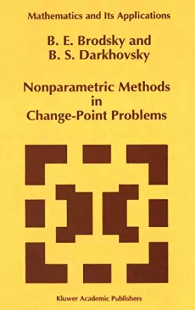 Couverture du produit · Nonparametric Methods in Change Point Problems