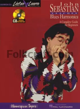 Couverture du produit · Beginning blues harmonica harmonica +cd